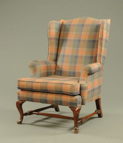 Wing Back Armchair at Dolan's Art Auction House