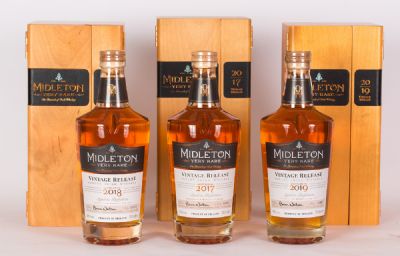 Midleton Very Rare 2017, 2018 & 2019 Irish Whiskeys at Dolan's Art Auction House