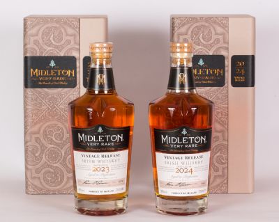 Midleton Very Rare 2023 & 2024 Irish Whiskey at Dolan's Art Auction House