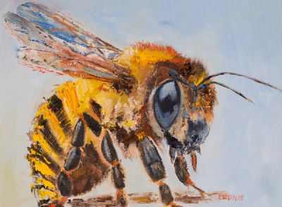 BEE HAPPY by Susan Cronin  at Dolan's Art Auction House