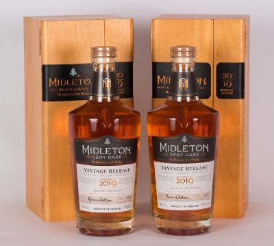 Midleton Very Rare 2019 Irish Whiskey, 2 Bottles at Dolan's Art Auction House