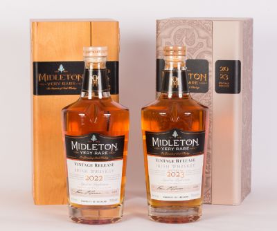 Midleton Very Rare 2022 & 2023 Irish Whiskeys at Dolan's Art Auction House