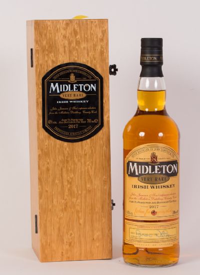 Midleton Very Rare, 2017, Irish Whiskey, In Original Box (Old Stye) at Dolan's Art Auction House