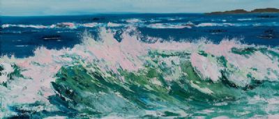 ATLANTIC SWELL by Susan Cronin  at Dolan's Art Auction House