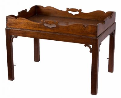 George III Mahogany Butlers Tray at Dolan's Art Auction House