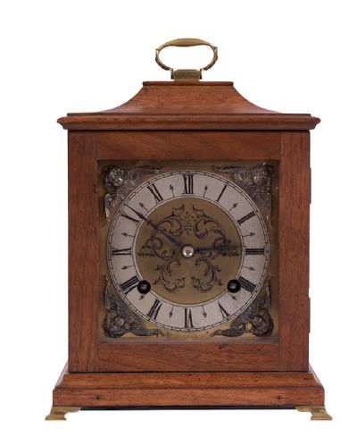 Mahogany Cased Mantle Clock at Dolan's Art Auction House