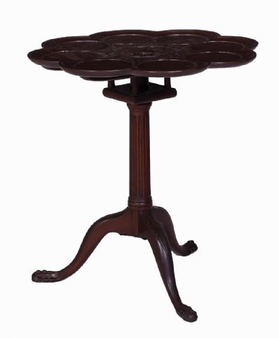 Mahogany Tripod Table at Dolan's Art Auction House