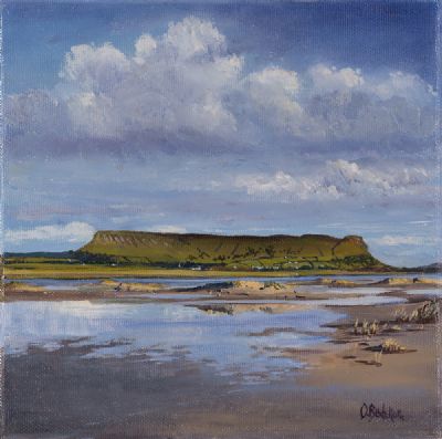 UNDER BARE BENBULBEN'S HEAD by Olive Bodeker  at Dolan's Art Auction House