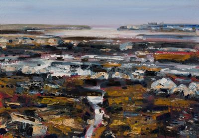 SUMMER LIGHT, LOW TIDE by Henry Morgan  at Dolan's Art Auction House