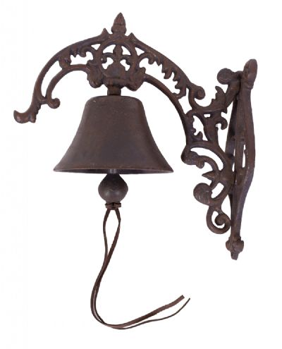 Cast Iron Hanging Doorbell at Dolan's Art Auction House