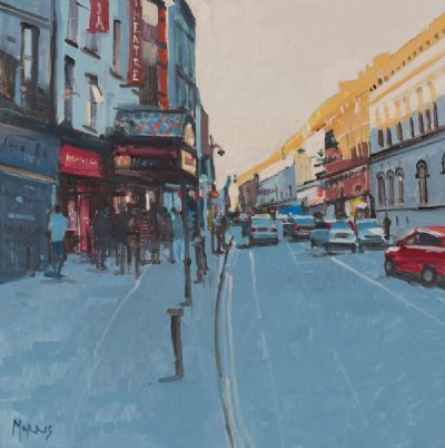 DAME STREET & THE OLYMPIA THEATRE by John Morris  at Dolan's Art Auction House