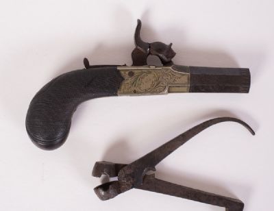 Georgian Pocket Pistol at Dolan's Art Auction House