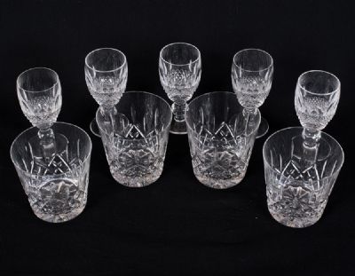 Crystal Glasses at Dolan's Art Auction House