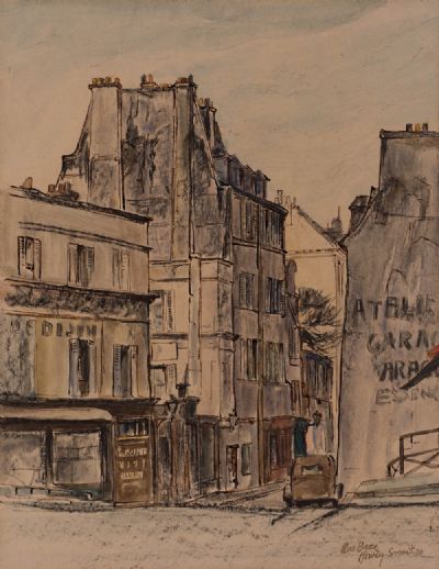 RUE BROCA, PARIS by Edgar Rowly Smart  at Dolan's Art Auction House