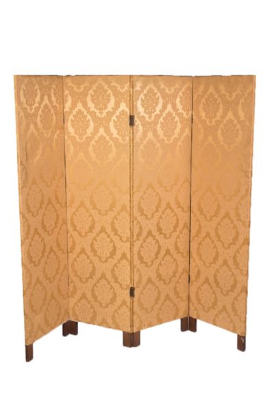 Four-Fold Hinged Dressing Screen at Dolan's Art Auction House