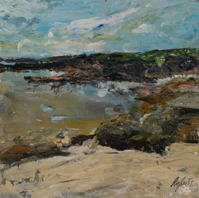 INISHBOFIN ISLAND by Dorothee Roberts  at Dolan's Art Auction House