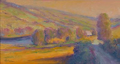 GOLDEN VALE by Norman Teeling  at Dolan's Art Auction House