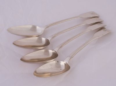 Silver Tablespoons, 1829 at Dolan's Art Auction House