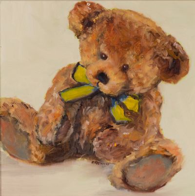 BABY TEDDY by Susan Cronin  at Dolan's Art Auction House