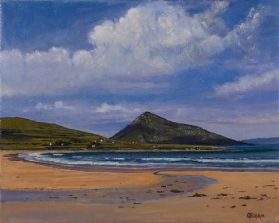 ACHILL ISLAND by Olive Bodeker  at Dolan's Art Auction House