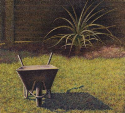 SUMMER GARDEN by Paul Merrick  at Dolan's Art Auction House