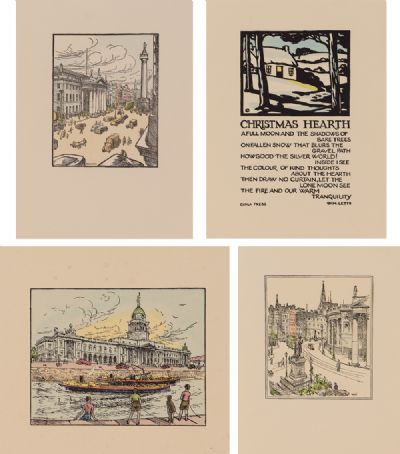 Four Cuala Press Prints at Dolan's Art Auction House