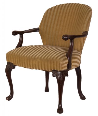 19th Century Mahogany Chair at Dolan's Art Auction House