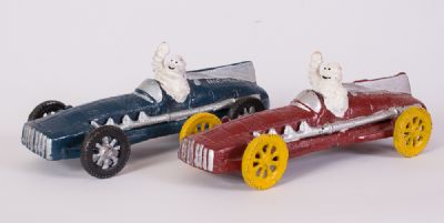 Cast Iron Racing Cars at Dolan's Art Auction House