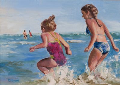 SISTERS by Susan Cronin  at Dolan's Art Auction House