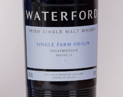 Waterford Whisky, Irish Single Malt Whisky, Original Bottling, BALLYMORGAN, Single Farm Origin, Edition 1.2 at Dolan's Art Auction House