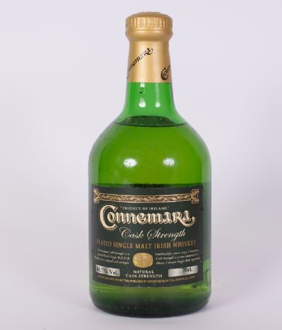 Connemara Cask Strength Peated Single Malt Whiskey at Dolan's Art Auction House