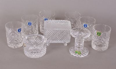 Whiskey Glasses & Assorted Crystal at Dolan's Art Auction House