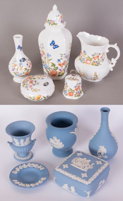 Wedgwood Porcelain & Aynsley China at Dolan's Art Auction House