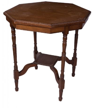 Octagonal Occasional Table at Dolan's Art Auction House