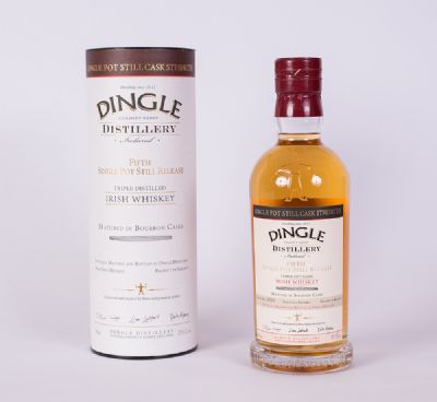 Dingle Single Pot Still Cask Strength Whiskey at Dolan's Art Auction House