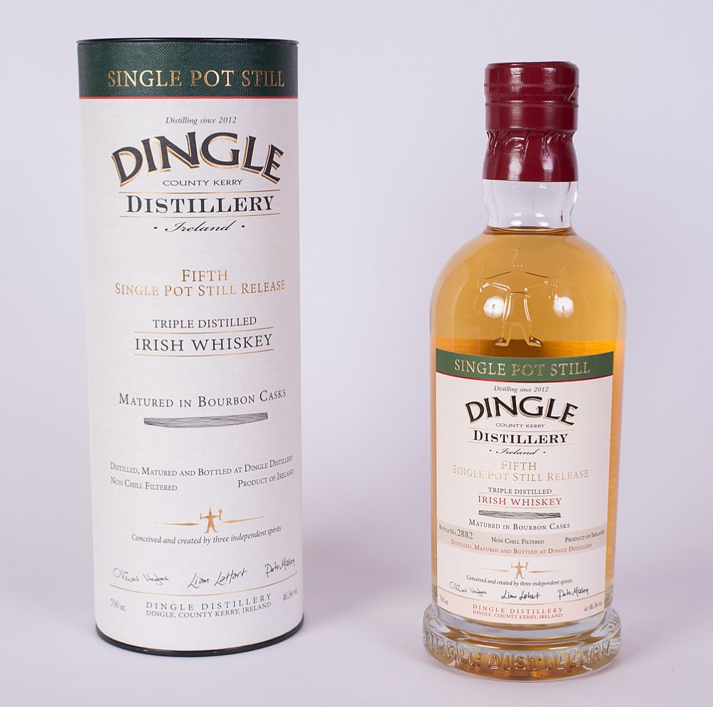 Dingle Fifth Single Pot Still Release Whiskey