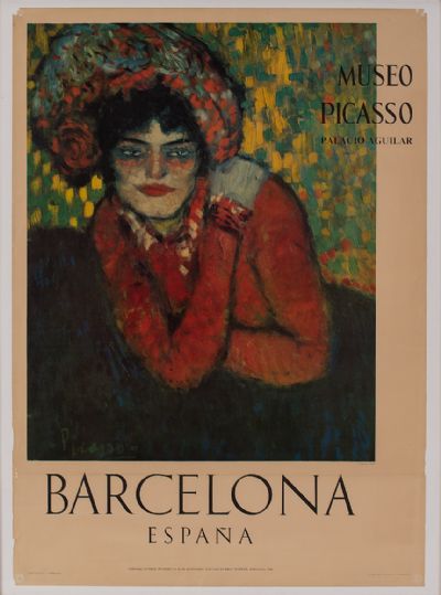 1966 MUSEO PICASSO Poster at Dolan's Art Auction House