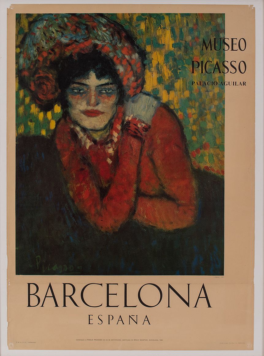 1966 MUSEO PICASSO Poster