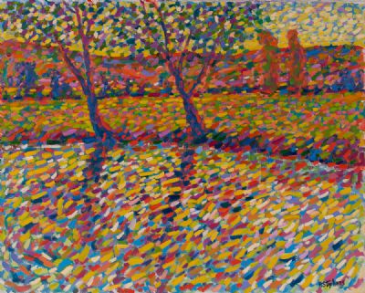 SPARKLING RIVER LIGHT by Paul Stephens  at Dolan's Art Auction House