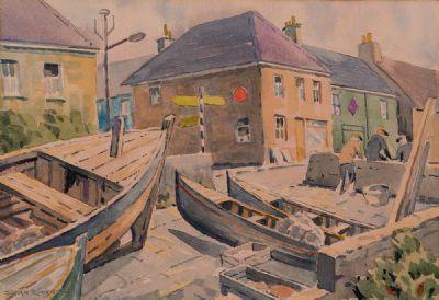 PORTMAGEE, CO KERRY by Sean O''Connor  at Dolan's Art Auction House