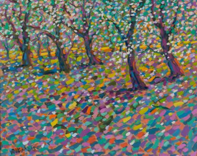 ORCHARD BLOSSOM by Paul Stephens  at Dolan's Art Auction House