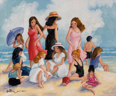 FAMILY OUTING by Joanna Bryan  at Dolan's Art Auction House
