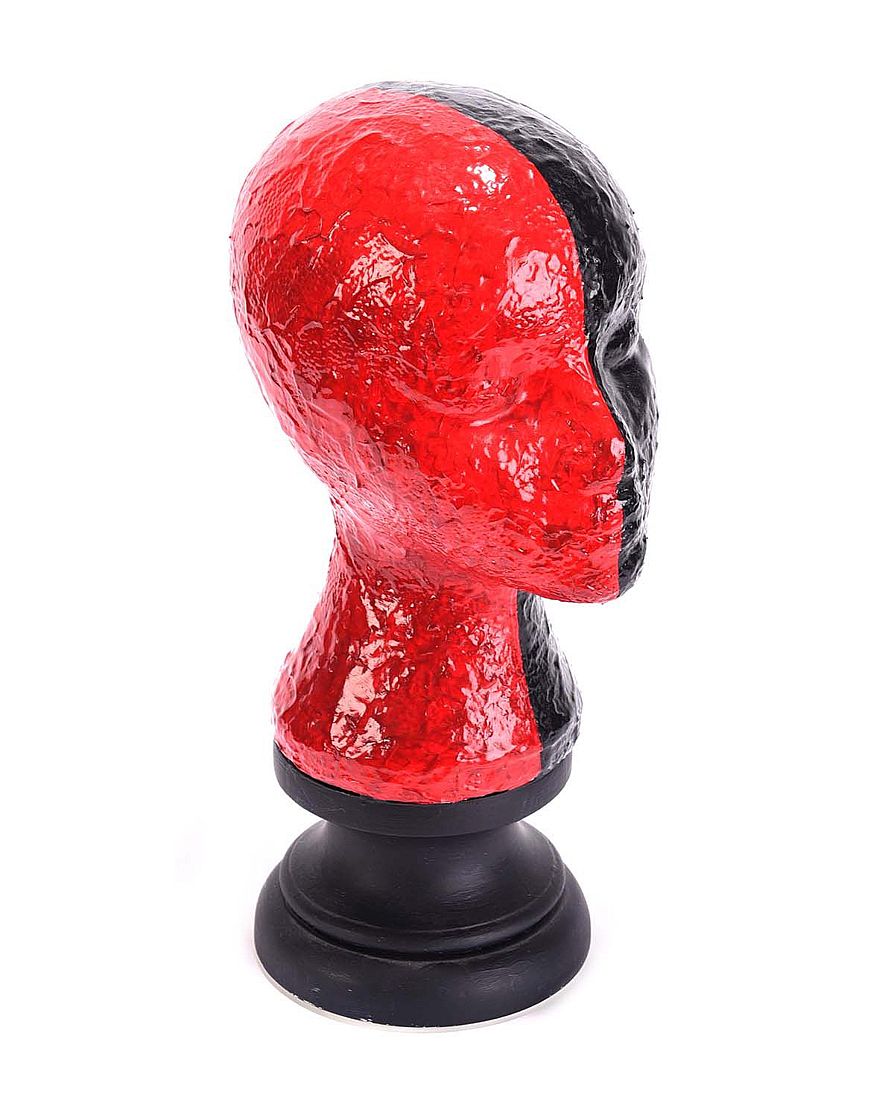 HEAD in Black & Red, by Josette Hughes