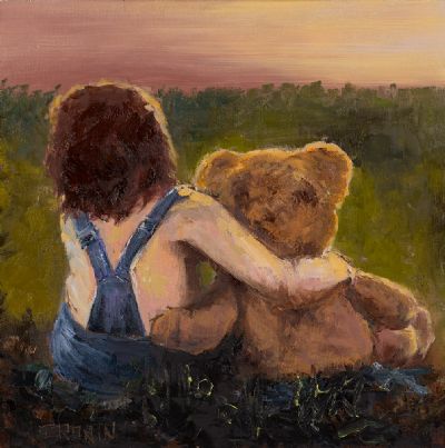 BEST FRIENDS FOREVER by Susan Cronin  at Dolan's Art Auction House