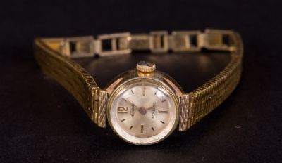 Gold Plated Watch & Locket at Dolan's Art Auction House