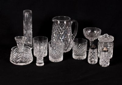 Assorted Waterford, Tyrone & Innisfree Glass at Dolan's Art Auction House