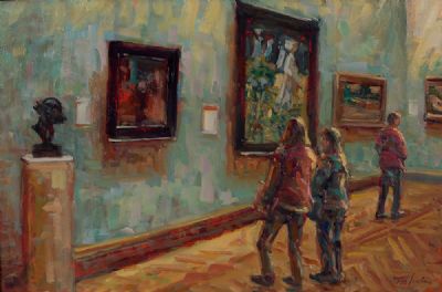 NATIONAL GALLERY OF IRELAND by Norman Teeling  at Dolan's Art Auction House