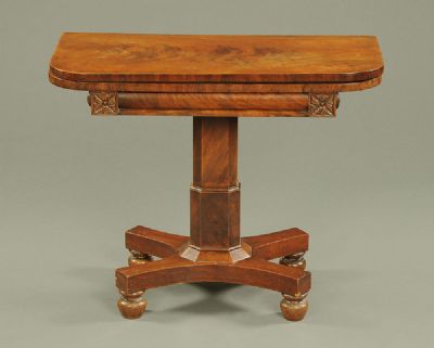 William IV Mahogany Tea Table	 at Dolan's Art Auction House