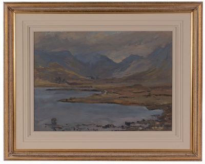 IN THE HEART OF CONNEMARA by Rosemary Carr ROI at Dolan's Art Auction House