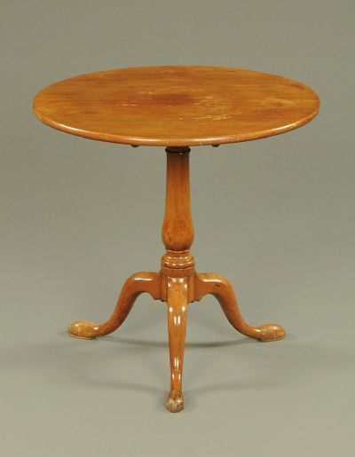 19th Cent. Tripod Table at Dolan's Art Auction House